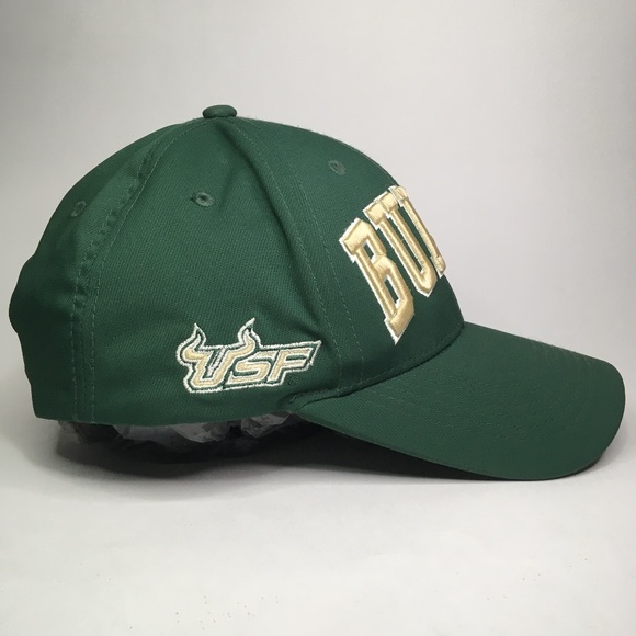 DISCONTINUED LOGO Vtg USF BULLS Cap Snapback Top of the World Hat hard-to-find - Picture 2 of 11